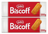 Lotus Biscoff Caramelized Biscuit Cookies |Vegan | 250G | Pack of 2