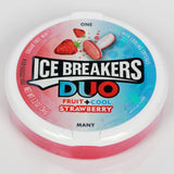 Ice Breakers Duo Fruit + Cool Mints Strawberry, 36 Grams