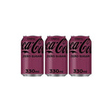 Coca Cola Cherry Zero Sugar Ð 330ml Cans (Pack of 3, Imported)