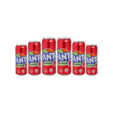 Fanta Strawberry Flavoured Drink, 320ml (Pack of 6)