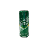Perrier Carbonated Mineral Water (Sparkling Water) - 250ml Can