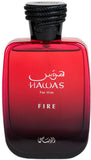 Rasasi Hawas Fire For Him Eau De Parfum For Men
