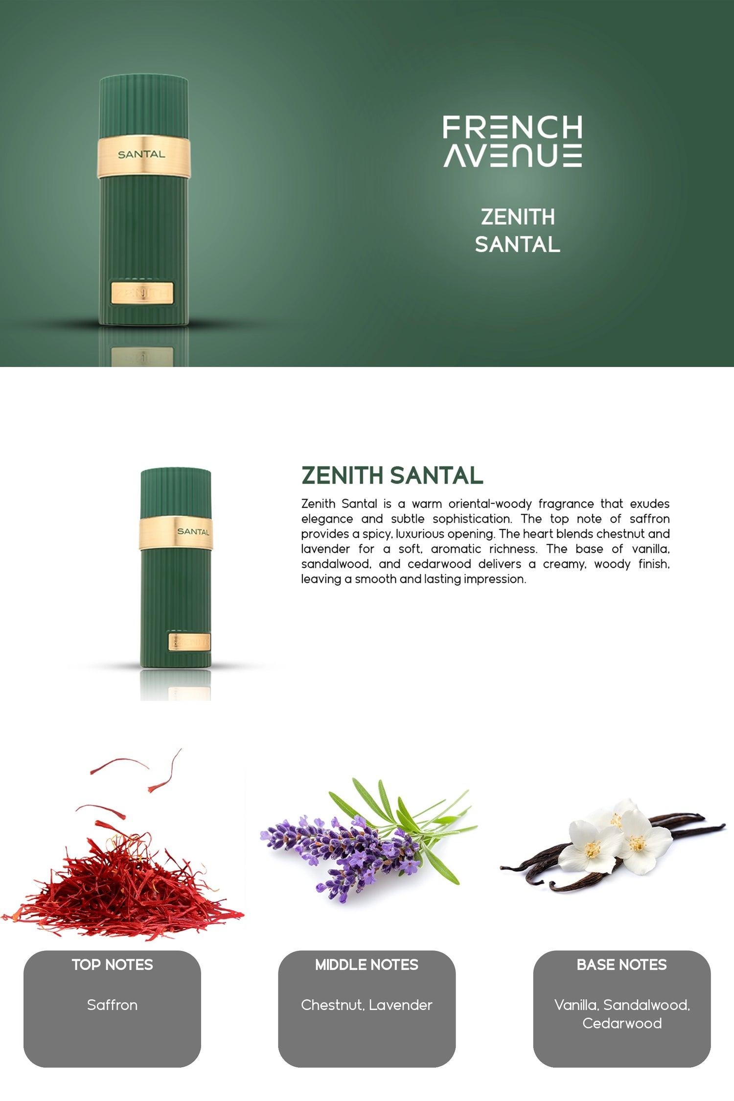 French Avenue Zenith Santal Extrait De Parfum for Unisex