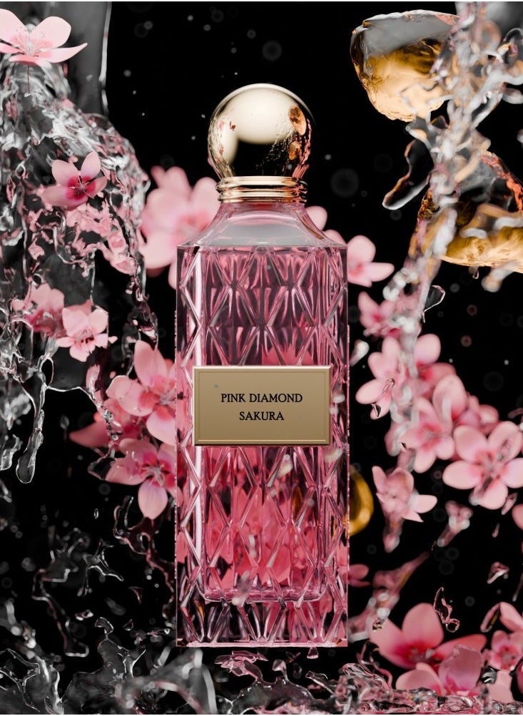 Ibraheem Al Qurashi Pink Diamond Sakura Eau De Parfum  For Women