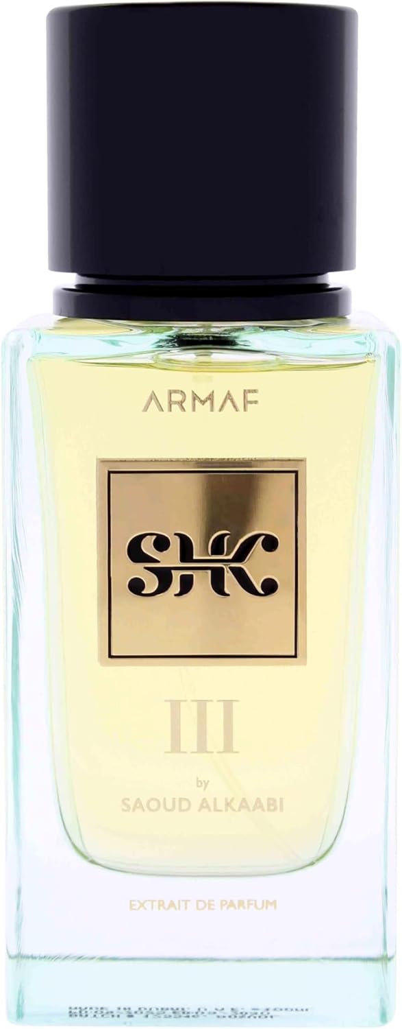 Armaf SHK III By Saoud Al Kaabi Extrait De Parfum For Him-Luxury Signature Scent (RARE TO FIND)