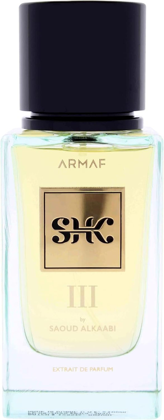 Armaf SHK III By Saoud Al Kaabi Extrait De Parfum For Him-Luxury Signature Scent (RARE TO FIND)