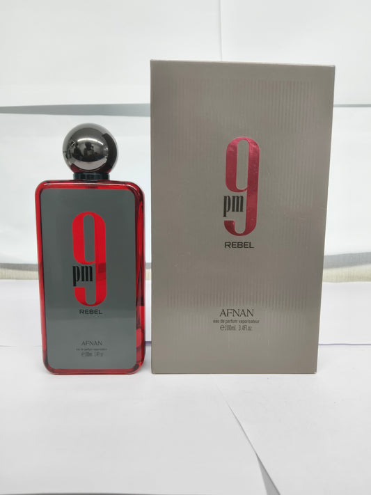 Afnan 9pm Rebel 15ml Eau De Parfum-Partials (Approx)