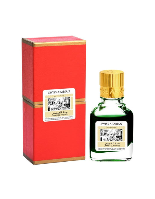 Swiss Arabian Jannat ul Firdaus Attar Perfume- 9ml (Free From Alcohol)