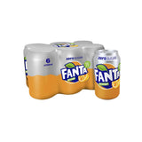 Fanta Zero Sugar Drink Imported 330ml (Pack of 6)