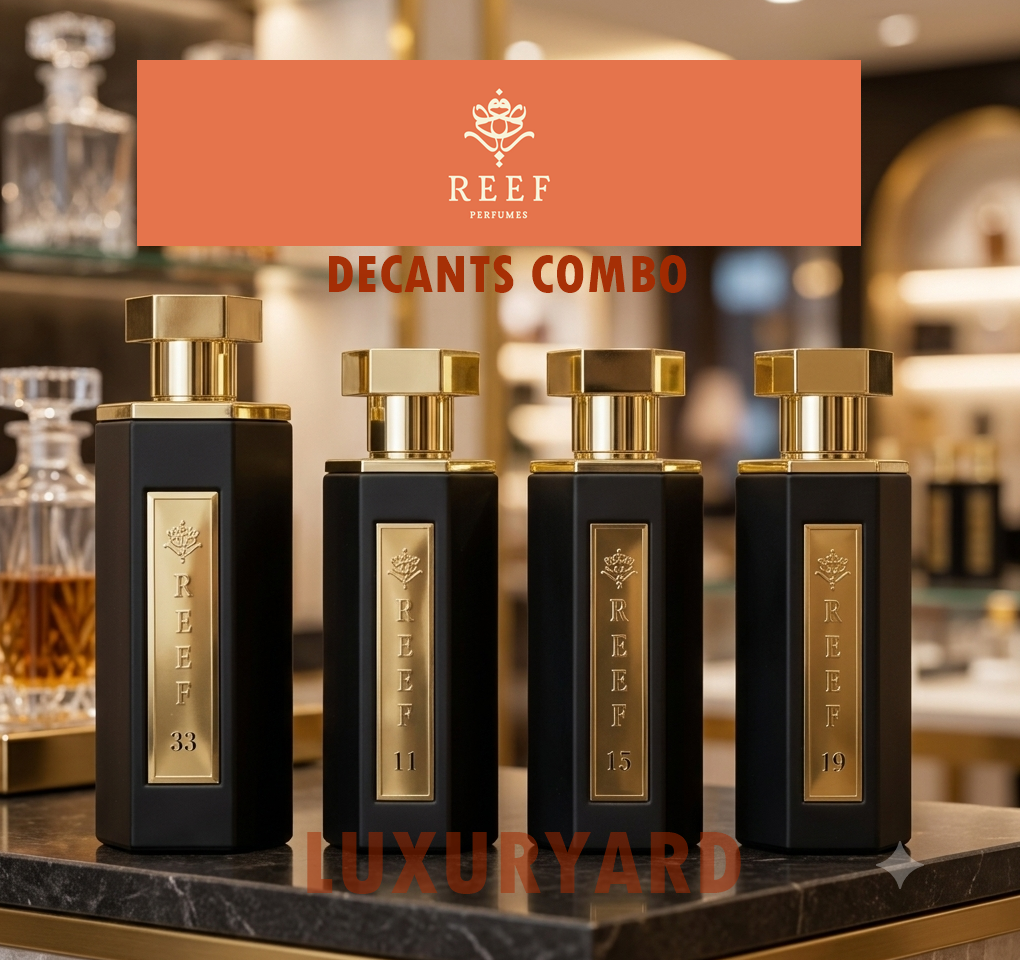 Reef Discovery Set Of 4 Perfumes Decants Combo - Made in Saudi Arabia