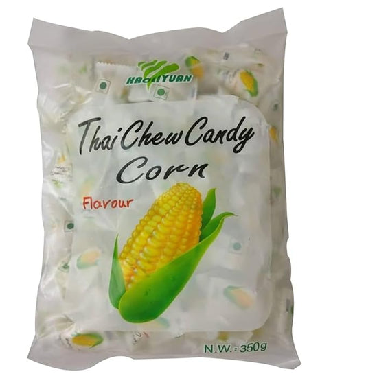 Haoliyuan Avril Dress Thai Chew Corn Flavored Candy | Thailands Toffee350 G