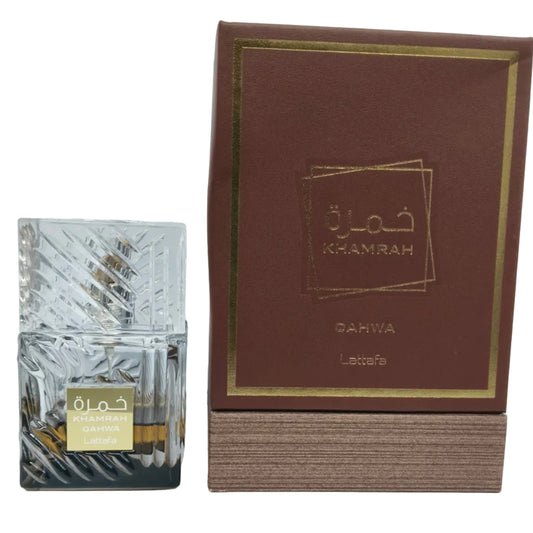 Lattafa Khamrah Qahwa 25ml Eau De Parfum For Unisex - Partials(Approx)
