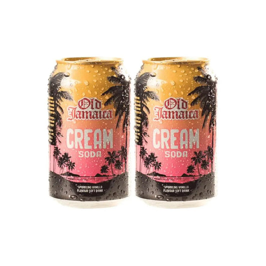 Old Jamaica Cream Soda Drink Imported 330ml ( Pack of 2)