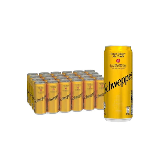Schweppes Indian Tonic Water 300ml (Pack of 24) | Premium Tonic Water