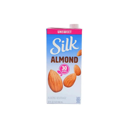 Silk Unsweetened Almond Beverage 946ml Ð Dairy-Free, Low-Calorie, Plant-Based Drink