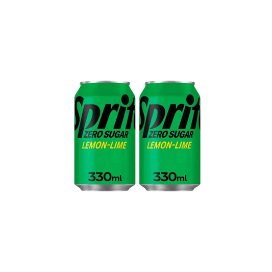 Sprite No Sugar Drink Imported 330ml (Pack of 2)