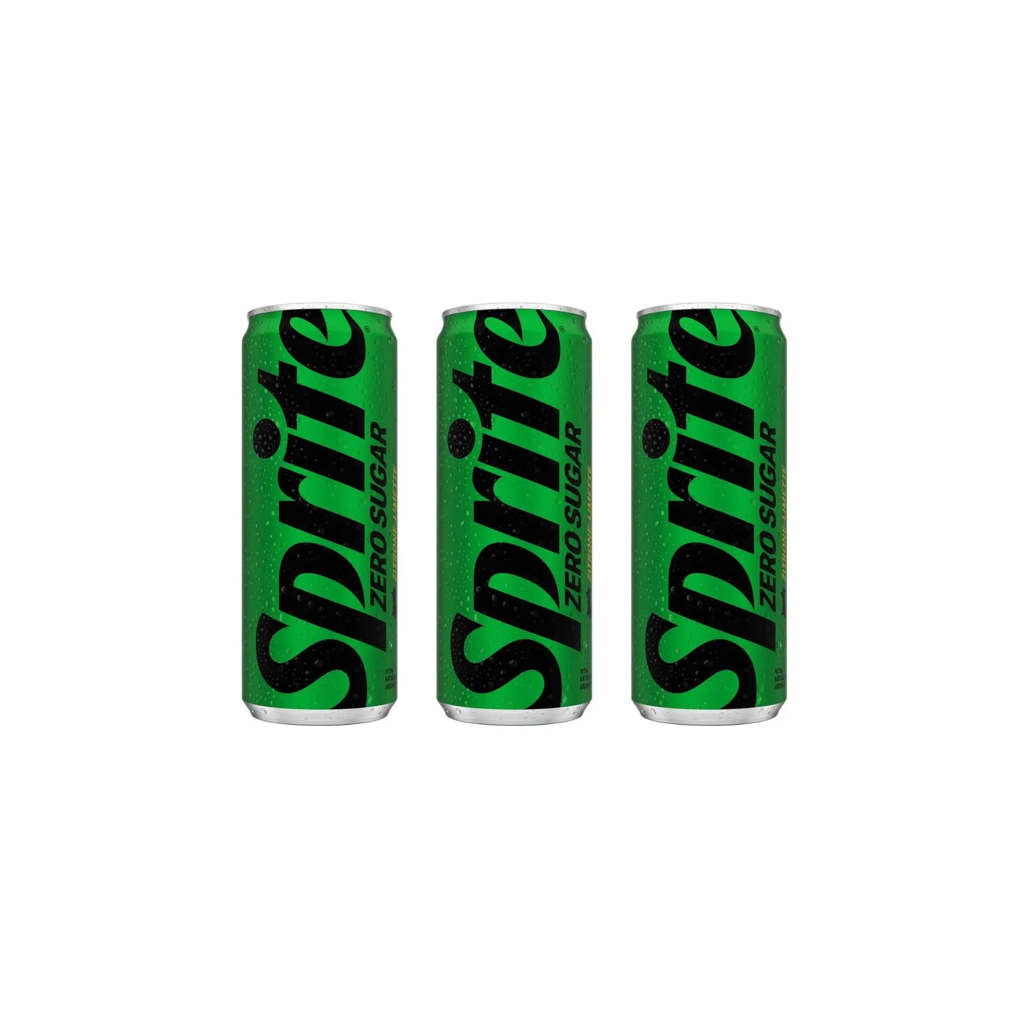 Sprite Zero Sugar, Limes and Lemon Flavour 320ml (Pack of 3)