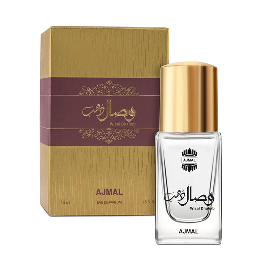Ajmal Wisal Dahab Eau De Parfum 14 ML Perfume for Unisex