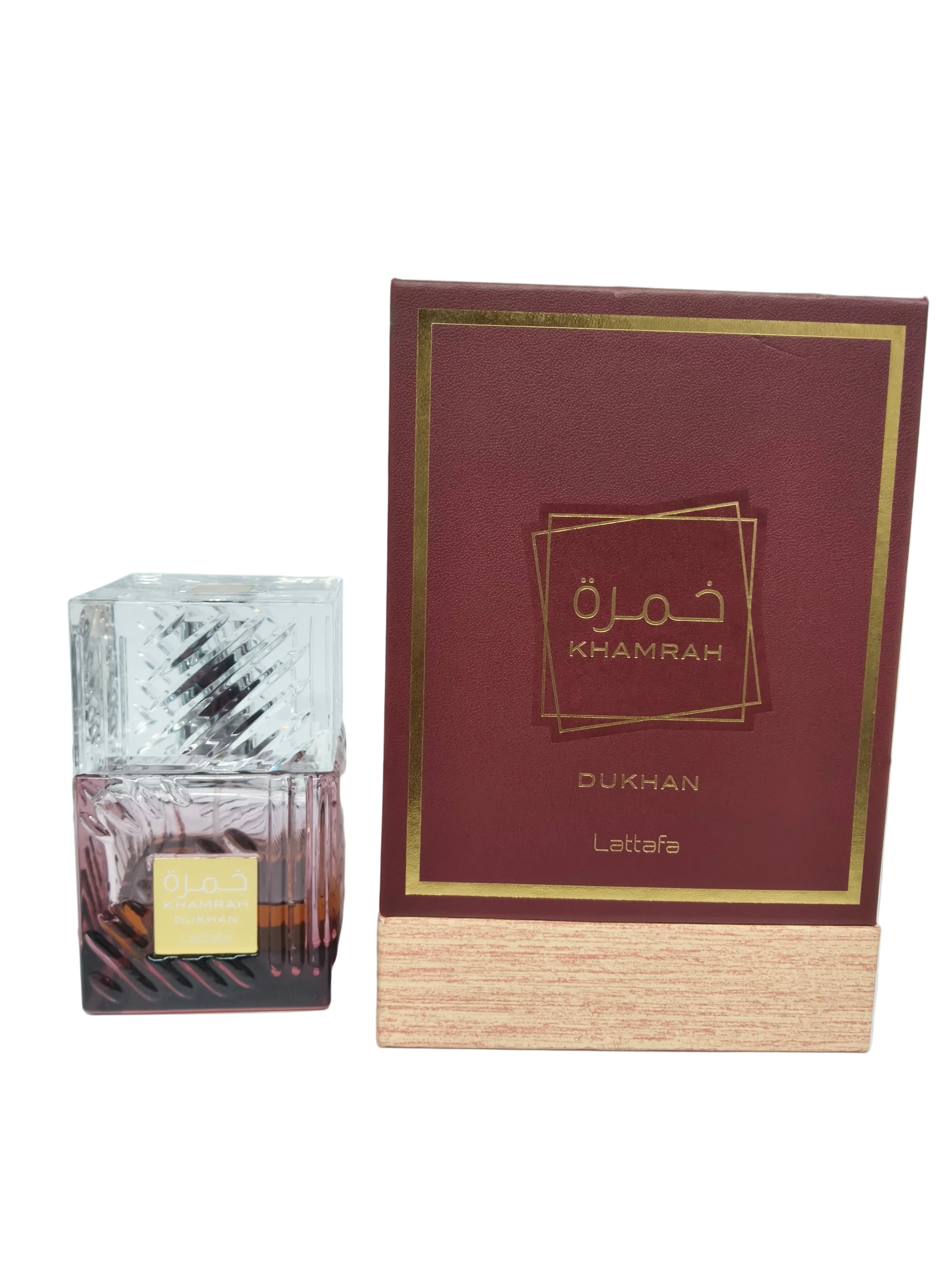 Lattafa Khamrah Dukhan 25ml Eau De Parfum For Men- Partials (Approx)