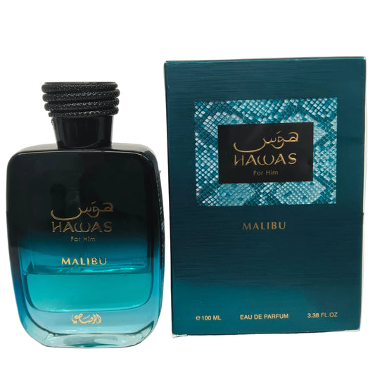 Rasasi Hawas Malibu For Him 25ml Eau De Parfum-Partials (Approx)