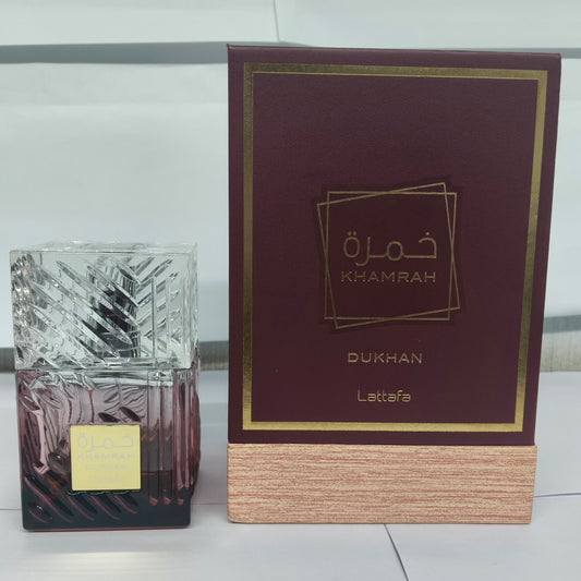 Lattafa Khamrah Dukhan 15ml Eau De Parfum For Men- Partials (Approx)
