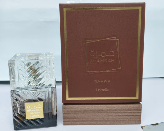 Lattafa Khamrah Qahwa 15ml Eau De Parfum For Unisex - Partials(Approx)