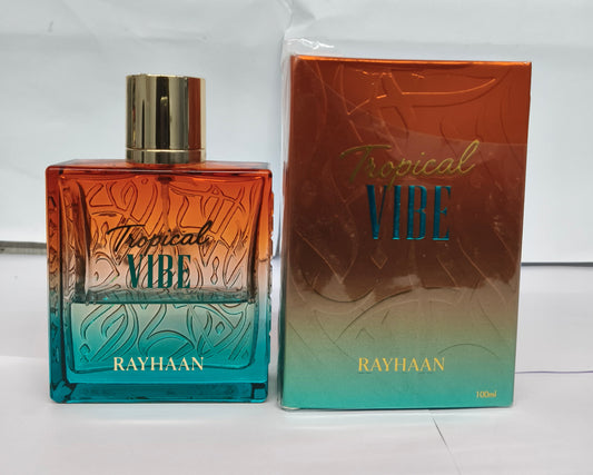 Rayhaan Tropical Vibe 35ml Eau De Parfum Unisex-partials (Approx)