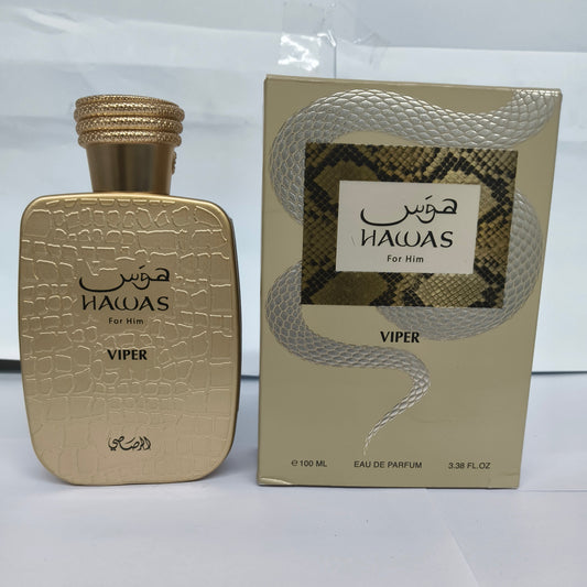 Rasasi Hawas Viper 15ml Eau De Parfum For Unisex-Partials (Approx)